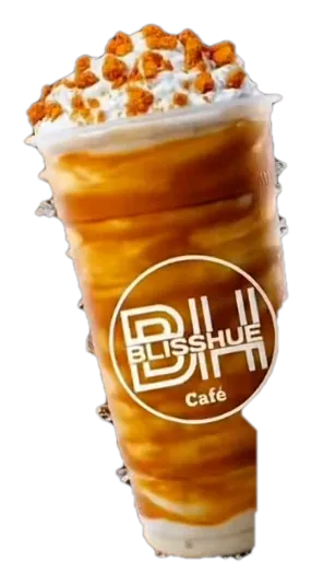 Blisshue cup photo showing Biscoff