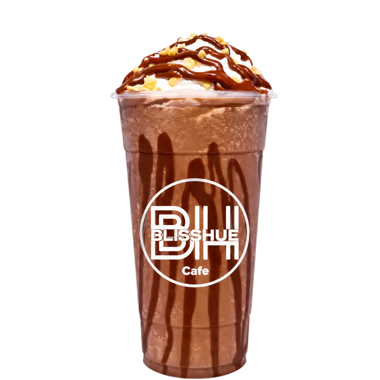 Real Blisshue Choco Nutella Cashew frappe